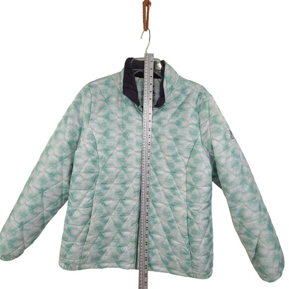32. ZeroXposur Women's Zip Up Winter Puffer Coat Green Size XL - Picture 5 of 9